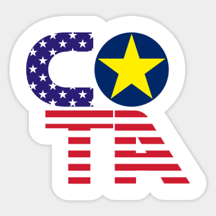 COTA US GP Sticker